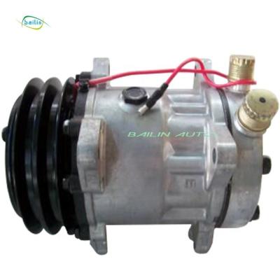 China Car Air Conditioner System MANUFACTURE 7H13 Type Auto AC Compressor For SANDEN 7H13 YN437190-0480 for sale