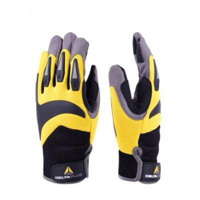 China Black Yellow Elastic High Altitude Climbing Hand Protection Polyester Fiber High Altitude Climbing Work And Rope Work And Rope Work for sale