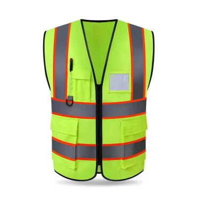 China Water Proof Light and Comfortable Reflective Yellow Blue Reflective Vest Garter Running Vest for sale