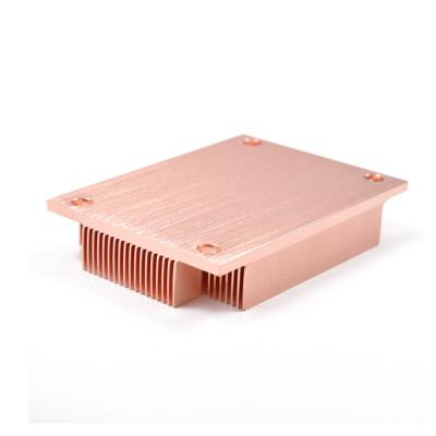 China Heatsink Heatsink Copper Customized Heatsinks For Electronic Equipment Fin Skiving Heatsink for sale