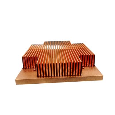 China Heatsink China OEM Copper Bent Fin Heatsink Custom Heatsink for sale