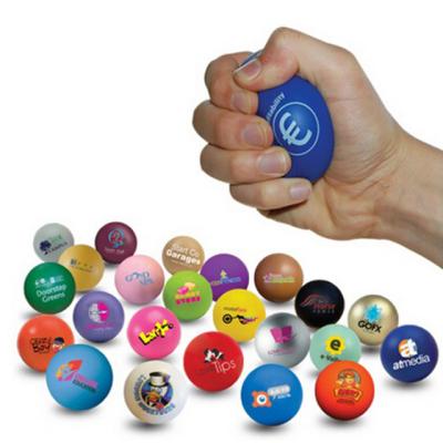 China Toy Unionpromo Promotional Custom PU Foam Stress Ball With Logo Printing for sale