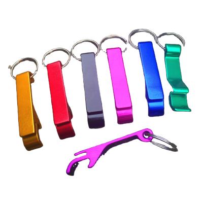 China Custom Aluminum Bottle Opener Unionpromo Bottle Opener Key Chain for sale