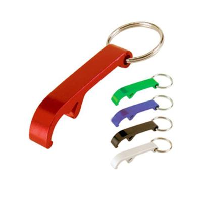 China Viable Custom Logo Keychain Bottle Opener Cheap Beer Opener With Key Chain for sale