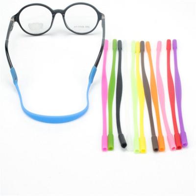 China Office Unionpromo Colorful Silicone Lanyard For Glasses for sale