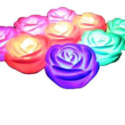 China Promotional Gifts Mini LED Rose Flower Night-light for Home Decoration for sale