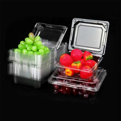 China Clear Clear Transparent PET Blister Factory Made Disposable Blister Fruit Togo Box With Cheap Price for sale