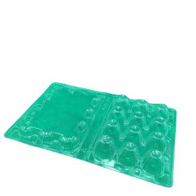 China Packing Egg Tray Material Quail Cheap Clear Plastic 12 Cell Quail Egg Tray For Quail Egg Trays Cotton Protective Packing Box for sale