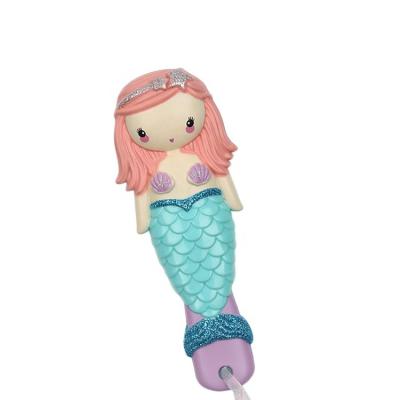 China 2020 Hot Selling Amazon Children's Cartoon Frozen Comb Waterproof Hot Static Plastic Anti Massage Hair Mermaid Comb for sale