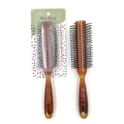 China Natural Boar Bristle Twill Waterproof Straight Hair Comb Rolling Brush Around Barrel Blowing Curling Hairstyle DIY Styling Tool for sale