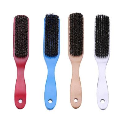 China Waterproof Wooden Hard Handle Hair Brush Boar Bristle Combs For Men Women Hair Styling Hair Styling Beard Comb Brush for sale