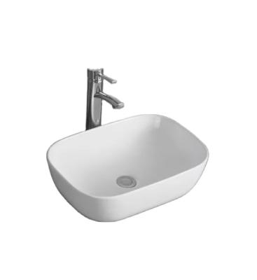 China Modern Art Basin SAIRI Ceramic Round Oval Square Bathroom Sink Toilet For Nigeria for sale