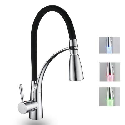 China Black Thermostatic Faucets New Style Exquisite Style Kitchen Sink Faucet With Single Handle for sale