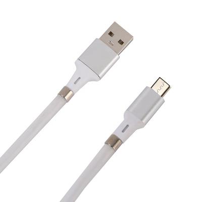 China Mobile Phone Types 20V 3A 1m Self-Winding Charger Fast Charging Storage USB To Micro Data Cable For Mobile Phone Android for sale