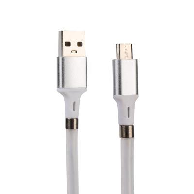 China Mobile Phone Types Magnetic Storage USB Data Cable 2.4A Cord Fast Charging Mobile Phone Cable USB Cable For iPhone Android Micro for sale