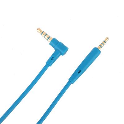 China Car audio aux cable. 3.5mm To 2.5mm Cable Jack Male 4 Post 14MM Post Jack Car High Speed for sale