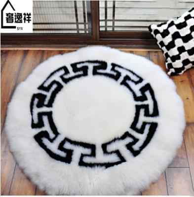 China High Quality Non-slip Wholesale Single Round Plush Cushioned Cushion for sale