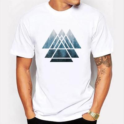 China Anti-pilling 100% cotton bodybuilding t-shirts men's t-shirts for men's sport printed t-shirt men for sale