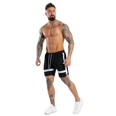 China NEW Anti-Wrinkle Fitness Summer Shorts Men's Gyms Sportswear Jogger Breathable Beach Brand Men's Short Mesh Quick Pants for sale