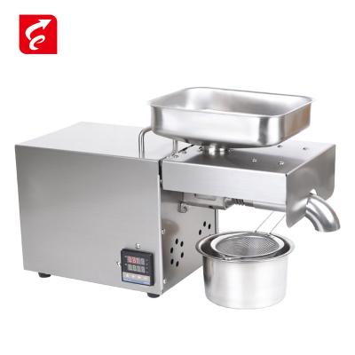 China Home Hotels Stainless Steel Oil Presser Machine / Automatic Peanut Oil Press Commercial for sale