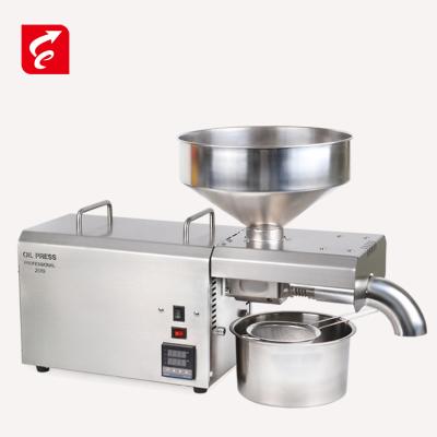 China Hotels S8 Stainless Steel Oil Presser Motor Capacity 5-8kg/h Home Machine/Industrial Automatic Peanut Oil Press Commercial for sale