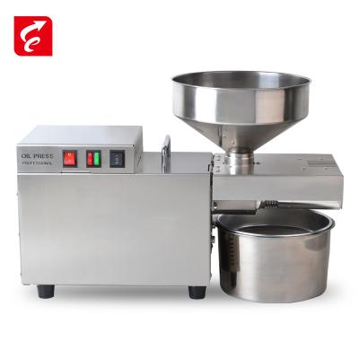 China Hotels S9 Stainless Steel Oil Press Machine Home Sunflower Oil/Automatic Commercial Avocado Coconut Caster Flax Peanut Oil Pressers for sale