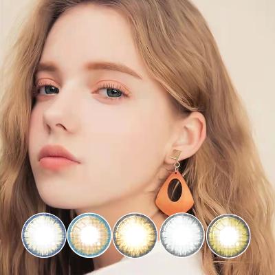 China Wholesale Natural Contact Lens High Oxygen Permeability Color Easy-to-wear Contact Lenses for sale