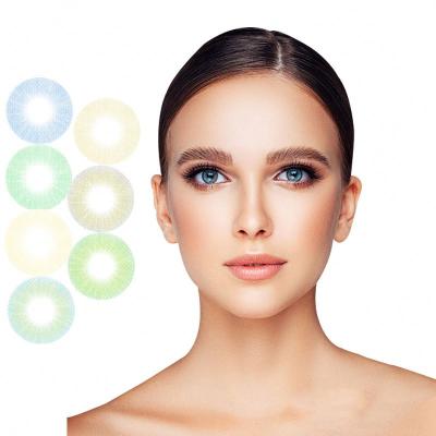 China Luxury Contact Lens High Water Content Colored Non Prescription Lenses Beautiful Color Lens Contact Lenses for sale