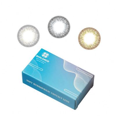 China Hot Selling Wholesale Cosmetic Contact Lens Factory Cheap Eyes Color Lenses Annually for sale