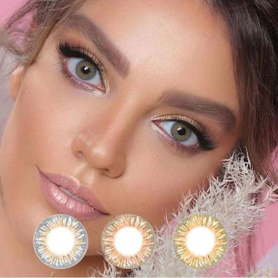 China New Arrival Fashionable Super Thin Soft Soft Lens Contact Lens Cosmetic Colored Contacts for sale