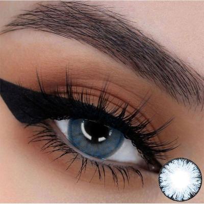 China Contact Lens Supplier Fashionable Cosmetic Contacts Soft Colored Contact Lenses With Degree for sale