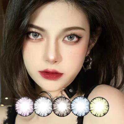 China Luxury Contact Lens Health Charming Color Factory Price Magic Contact Lens Colorful Customizable for sale