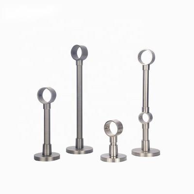 China Hot Sale 2022 Quiet Curtain Rod Holders Tap Bracket Metal Straight Wall Mounted Curtain Rods Set Holder for sale