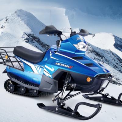 China Chinese Motorized Mountain Snowmobile 150cc/300cc Snowmobile Gas Snow Bike Ski Scooter Snowmobile Manufacturers Supply Best for sale