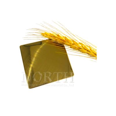 China Kitchen Supplies 2mm 1mm Prime Quality Mirror 316 Gold Color 316 Color Stainless Steel Sheet for sale