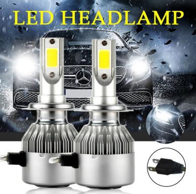 China Wholesale Car Auto Light C6 LED Auto Headlight H1 H3 H7 H4 H11 9005 Auto Led Headlight 9006 LED Headlight 36W 72W Led Headlight Bulbs C6 for sale