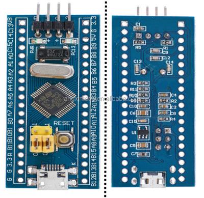 China the STM32 ARMENT STM32F103C8T6 microcontroller core board the STM32F103C8T6 system board panel for sale