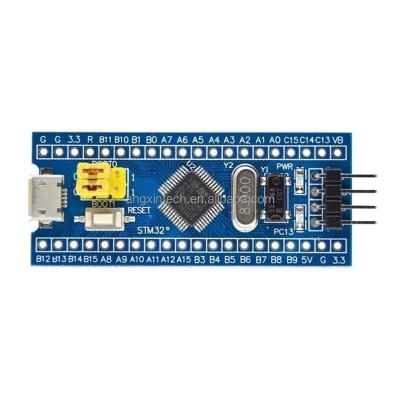 China STM32F103C8T6 ARM STM32 Minimum System Development Board Module In Running STM32F103C8T6 Board for sale