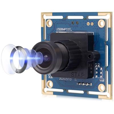 China 8MP High Definition 8MP HD Webcam 3.6mm Socket Game 8MP Webcam ELP Mini Lens IMX179 CMOS Video Camera UV-C USB2.0 Wide Angle Module for sale