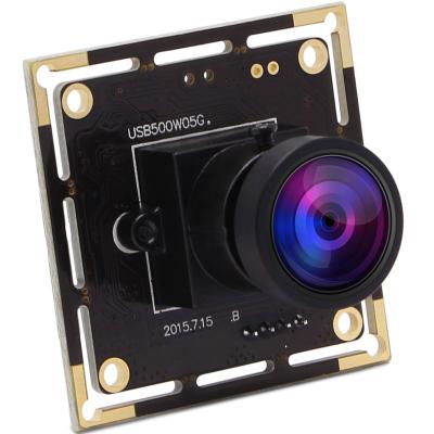 China Camera With ELP Fisheye Lens Camera Module 5mega Pixels HD CMOS Sensor 170degree USB Wide Angle Webcam UV-C For Windows Linux Android System for sale