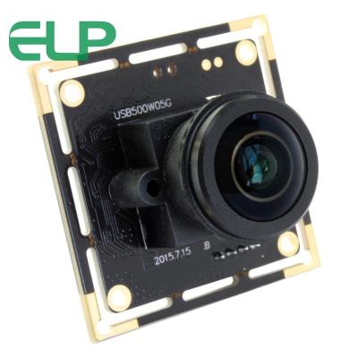 China USB 2.0 Aptina MI5100 Wide Angle 5MP Camera Module ELP Viewing 360degree Image Sensor 5MP Omnivision CMOS Camera Module For Car Rear Monitoring for sale