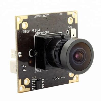 China 3MP USB Camera ELP WDR 2.9mm Lens Camera Panel Module Aptina AR0331 30fps H 264 3MP USB Color CMOS H.264/MJPEG/YUY2 for sale