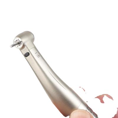 China Dental Sector 1:5 Dental Low Speed ​​Contra Angle Handpiece With LED Light Fiber Optic Handpiece for sale