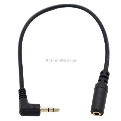 China Car 3.5mm TRS Microphone Adapter Cable (Male) to TRRS Earphone (Female) Audio Cable for sale