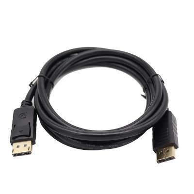 China Gold Plated OEM 1.5m 1.8m 3m 4KX2K V1.2 COMPUTER Displayport DP to DP Cable 60HZ for sale