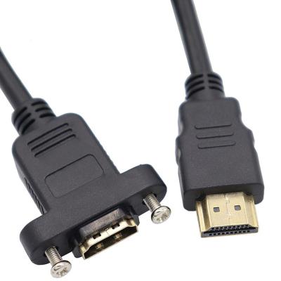 China High Speed ​​Camera OEM Gold Plated HD-MI Extension Cable Male to Female Laptop PS3 HD-MI Adapter Cable Support LCD 1080P 4K HD-TV for sale