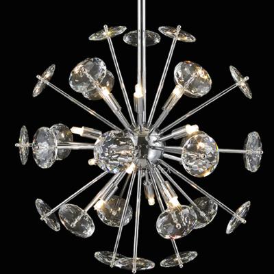 China Luxca Modern Flower Crystal Chandelier Bright Creative Room Lighting for sale