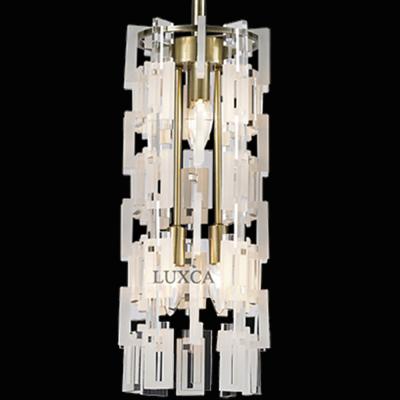 China Modern Luxury Modern Bedroom Restaurant Dining Room Chandelier Luxca Art Glass Light 4 Pendant Light for sale