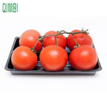 China Eco - Friendly Disposable Plastic Fruit Tray Baskets For Cherry Tomatoes for sale