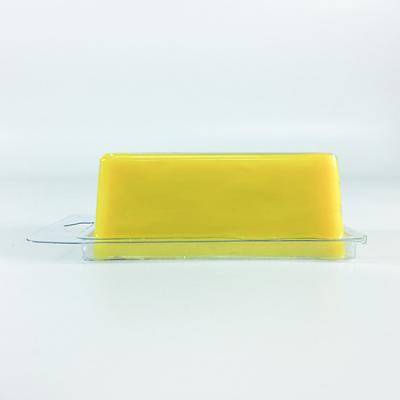 China Recycled Materials Plain 1 - Square Cavity Clamshell Soap Mold For Wax Melting for sale